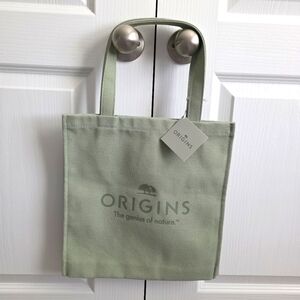 Origins small Tote Sage Green Beauty